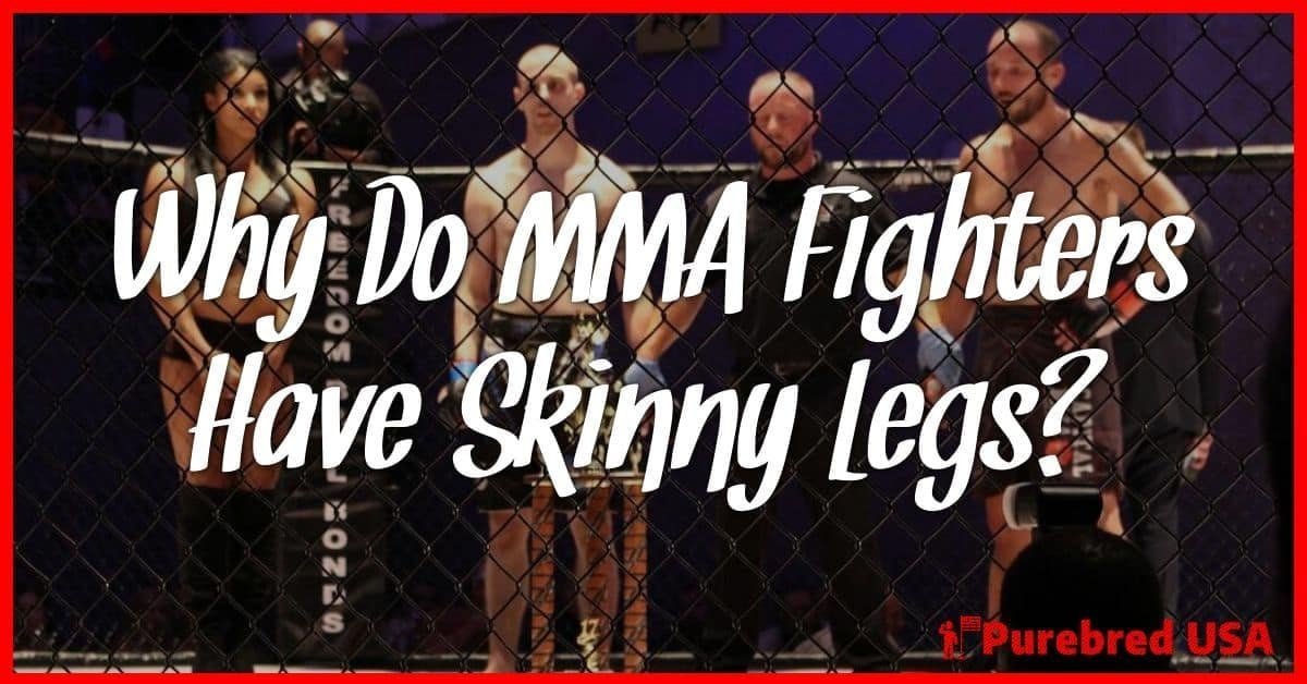 Why Do MMA Fighters Have Skinny Legs?